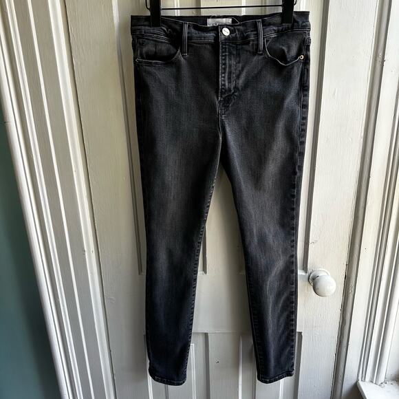 Frame Denim Le High Skinny Jeans in Condor Wash - Picture 2 of 9